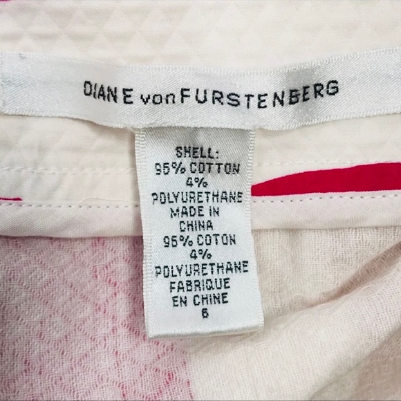 Diane von Furstenberg Bright Striped Halter Sheath Dress Cocktail Party Pink - Picture 7 of 9